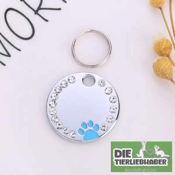 Hundemarke personalisiert - Blue - Tierbedarf