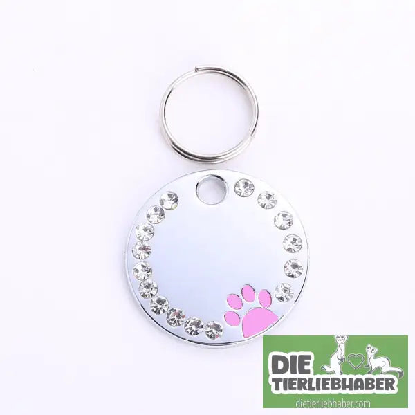 Hundemarke personalisiert - Pink - Tierbedarf