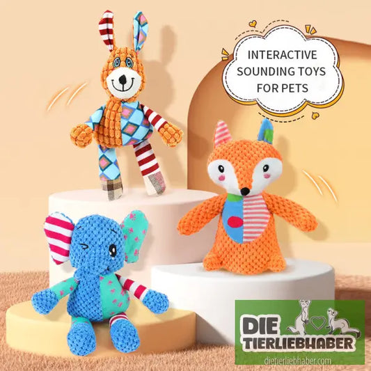 Hundespielzeug für aggressive Kauer quietschend - Kauspielzeug für Hunde