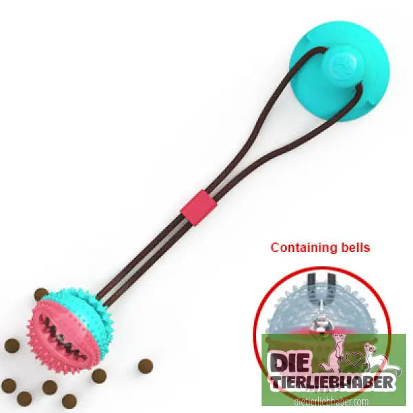 Hundespielzeug mit Silikonsaugnapf - A - Kauspielzeug für Hunde