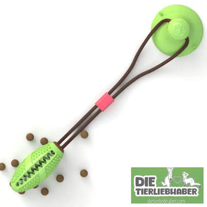 Hundespielzeug mit Silikonsaugnapf - C - Kauspielzeug für Hunde