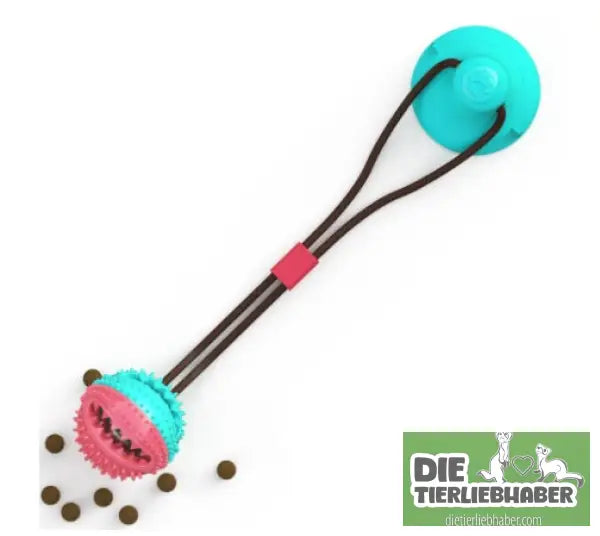 Hundespielzeug mit Silikonsaugnapf - G - Kauspielzeug für Hunde