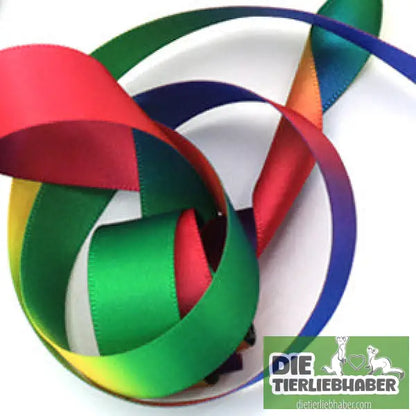 Interaktiver Katzenwedel mit buntem Band - Spielzeug