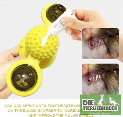 Interaktives Windmühlen-Katzenspielzeug - Spielzeug