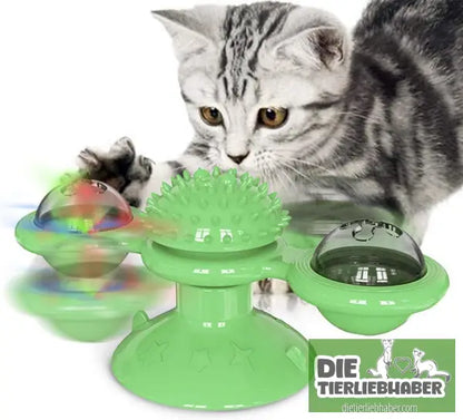 Interaktives Windmühlen-Katzenspielzeug - Spielzeug