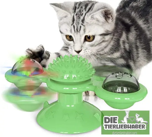 Interaktives Windmühlen-Katzenspielzeug - Spielzeug