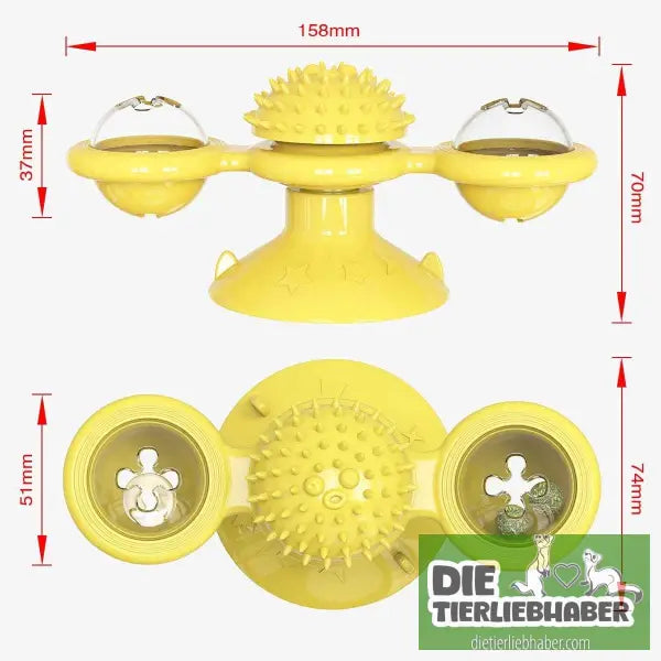 Interaktives Windmühlen-Katzenspielzeug - Spielzeug