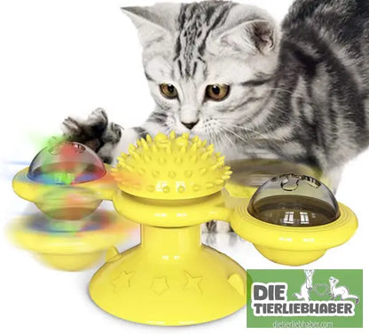 Interaktives Windmühlen-Katzenspielzeug - Spielzeug