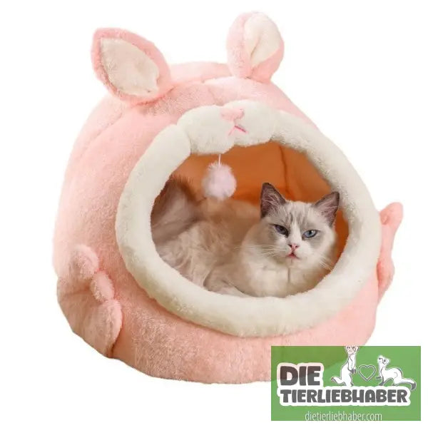 Katzenhöhle - Kuschelhöhle für kleine Hunde Katzen Fre