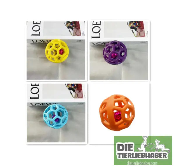Kauball-Spielzeug für Hunde - Bell Ball Set - Spielzeug