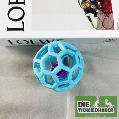 Kauball-Spielzeug für Hunde - Blue Bell Ball 9cm - Spielzeug