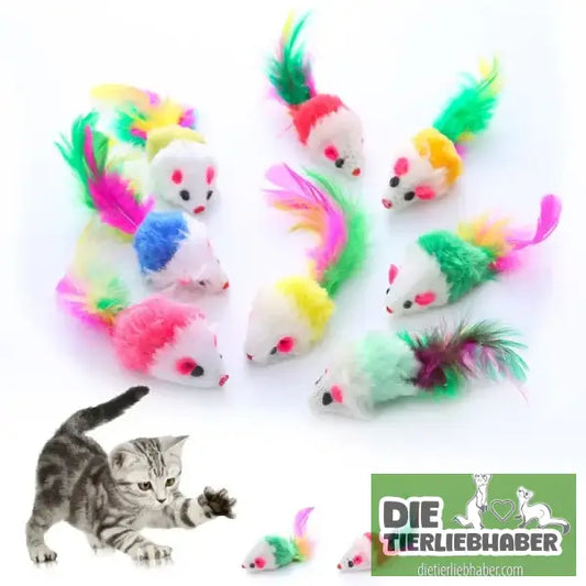 Kleines weiches flauschiges Spielzeug - Tierbedarf