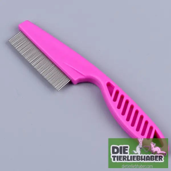 Kleintierkamm - Pink / Large Size - Haustier Zubehör
