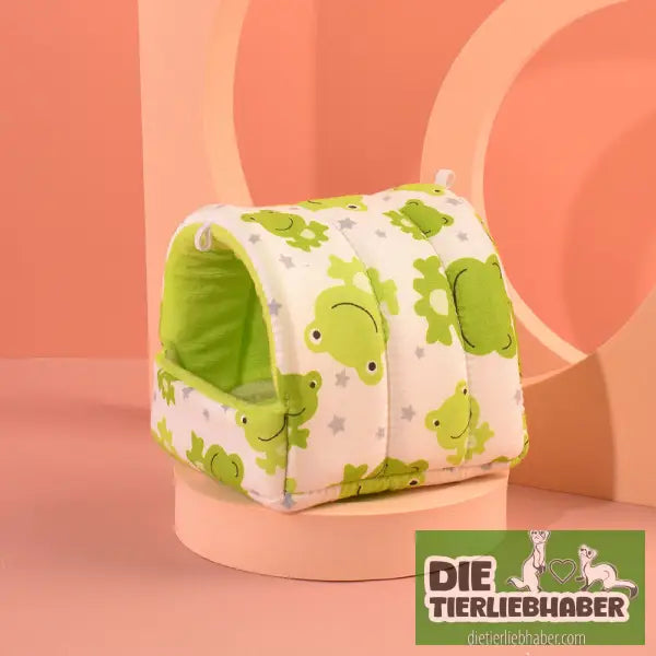 Kleintierrnest aus Baumwolle für Haustiere - Frog / L - Haustier Zubehör