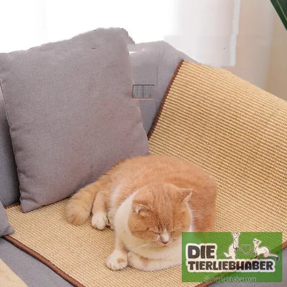 Kratzbrett aus Sisal für Katzen – langlebig & fusselfrei - Haustierbedarf