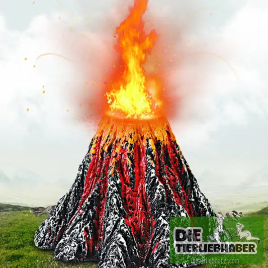 Kreatives Vulkan-Aquarium-Dekorations-Set - EU - Aquaristik