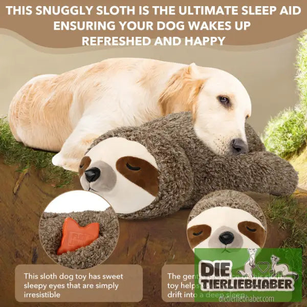 Kuscheltier mit Herzschlag - Sloth - Kuscheltier mit Herzschlag