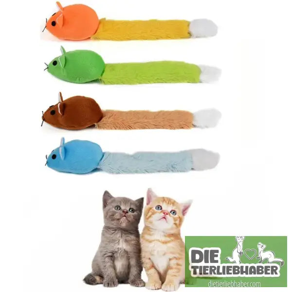 Langschwänzige Maus-Katzenspielzeuge - Spielzeug