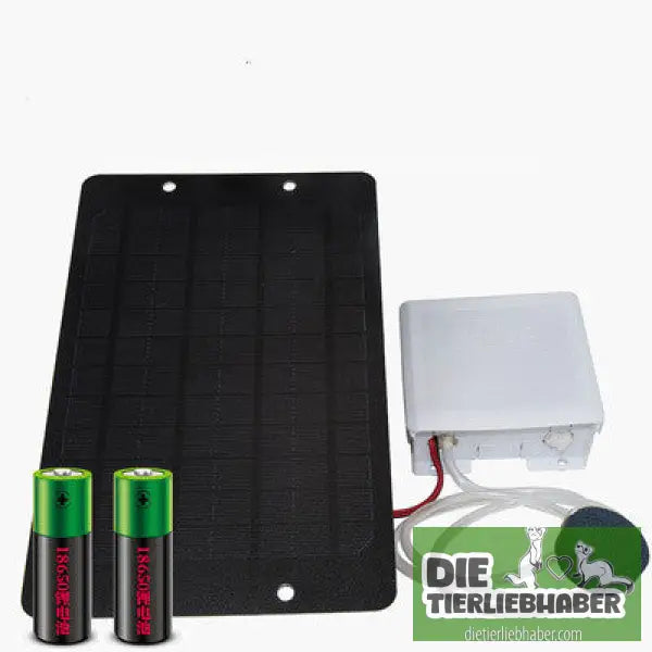 Leiser Solar-Sauerstoffbelüfter für Gartenteich - 2Battery oxygen pump mute - Aquaristik