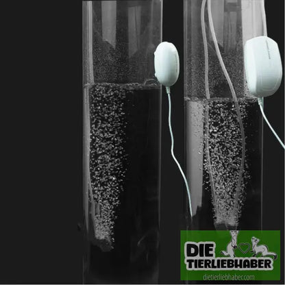 Mini-Aquarium-Kompressor / Luftpumpe mit Ein- oder Doppel-Ausgang für Sauerstoffversorgung - Aquaristik