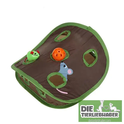 Niedliches interaktives Versteckspiel für Katzen - Green - Spielzeug