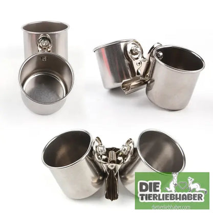 Outdoor Vogelfutterspender aus Edelstahl - Tierbedarf