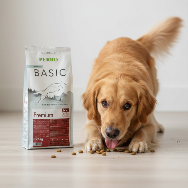 PERRO Basic Premium - Trockenfutter für Hunde