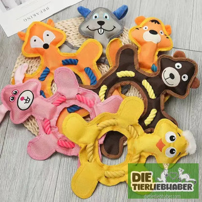 Plüsch-Haustierspielzeug für große mittlere und kleine Hunde - Kauspielzeug für Hunde