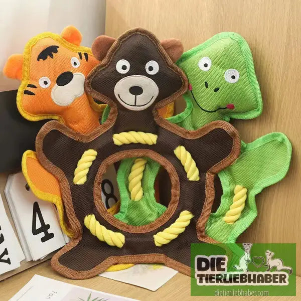 Plüsch-Haustierspielzeug für große mittlere und kleine Hunde - Kauspielzeug für Hunde