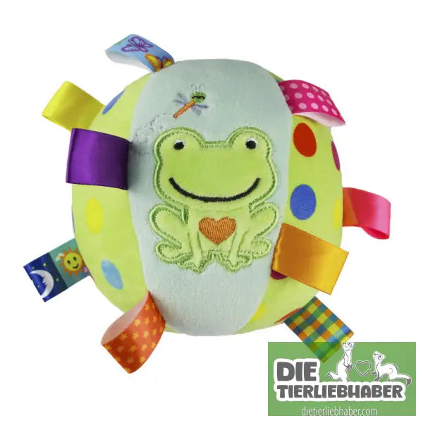 Plüsch Spielzeug mit Glocke - Frog - Spielzeug