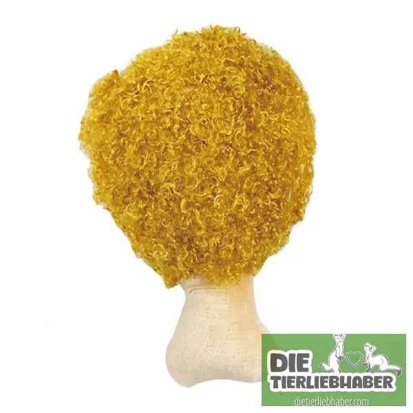 Pommes-Frites-Burger-Haustier-Plüsch-Soundspielzeug - Deep Fried Chicken Drumstick - Kauspielzeug für Hunde