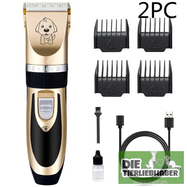 Professioneller Haustier-Hundehaarschneider - 2PC A88 golden standard - Haustier Zubehör