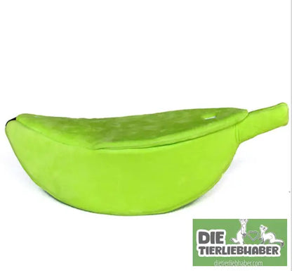 Schlafhöhle in Bananenform - Kuschelhöhle für kleine Hunde Katzen Fre