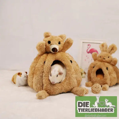 Schlafnest Hamsterhaus – Schlafbett und Nest für Kleintiere - Haustier Zubehör