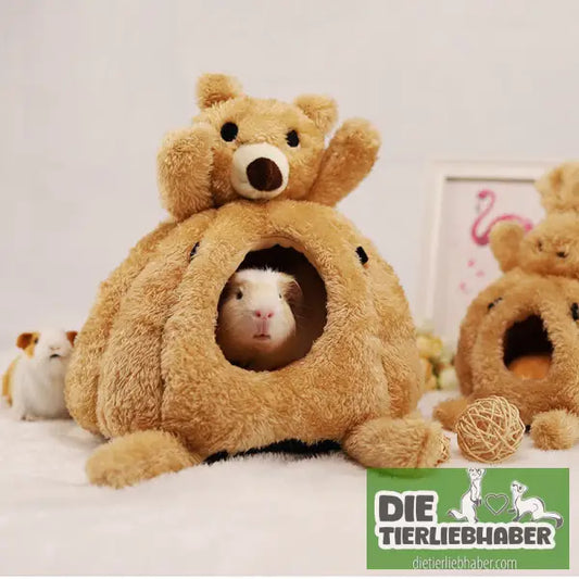 Schlafnest Hamsterhaus – Schlafbett und Nest für Kleintiere - Haustier Zubehör