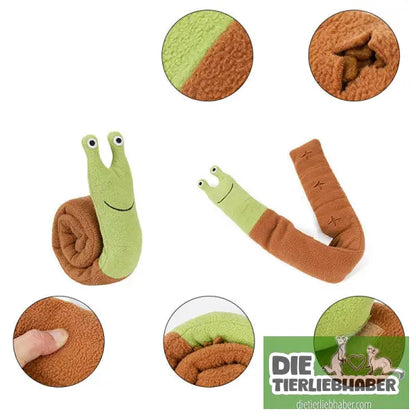 Schnecken Plüsch Spielzeug - Green - Suchspiel