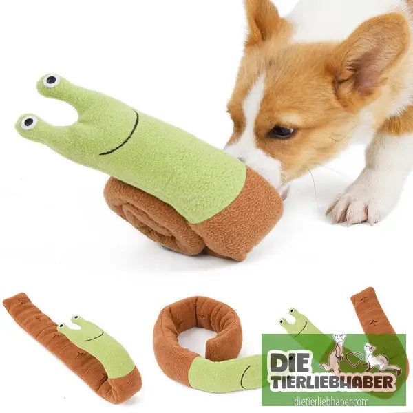 Schnecken Plüsch Spielzeug - Green - Suchspiel