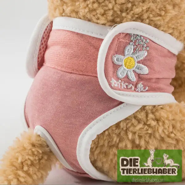 Schutzhose für läufige Hündinnen - Gentle Hibiscus / L - Hunde Zubehör