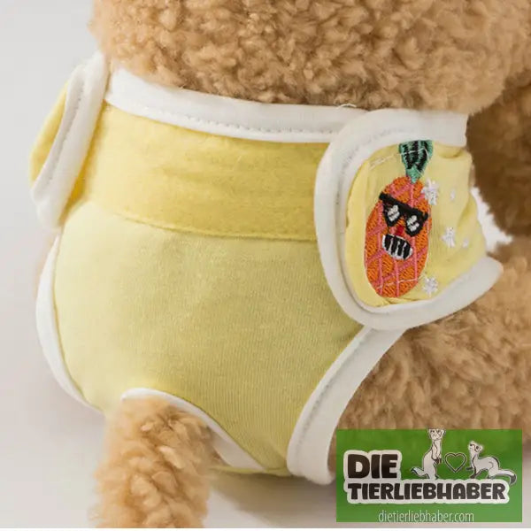 Schutzhose für läufige Hündinnen - Succulent Pineapple / L - Hunde Zubehör