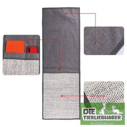 Sisal Kratzschutz fürs Sofa - 110x29cm - Haustier Zubehör