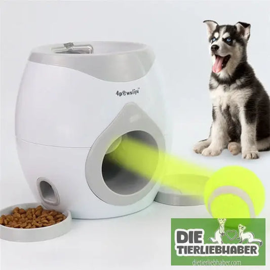 Tennisball Schleuder - White - Hunde Zubehör