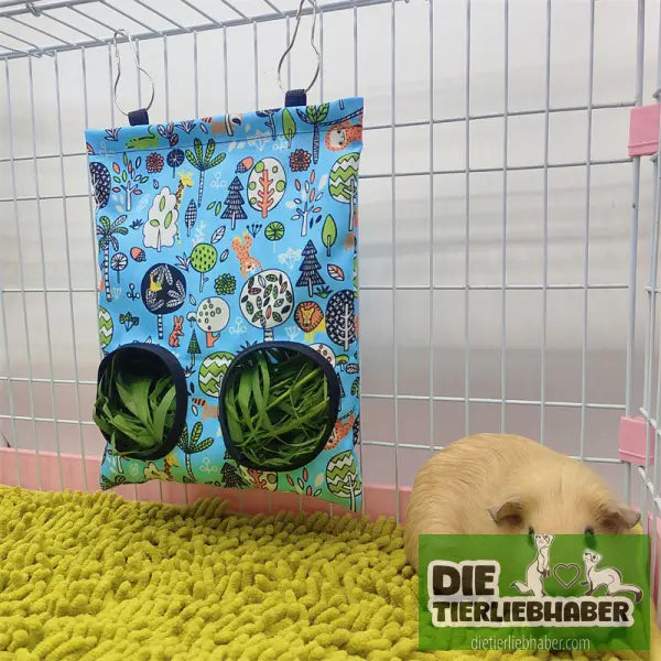 Tierfuttertasche - Blue Forest / L - Haustierbedarf