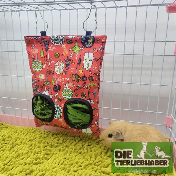 Tierfuttertasche - Red Forest / L - Haustierbedarf