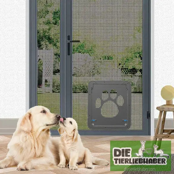 Tierklappe für Fliegengitter - Haustierbedarf