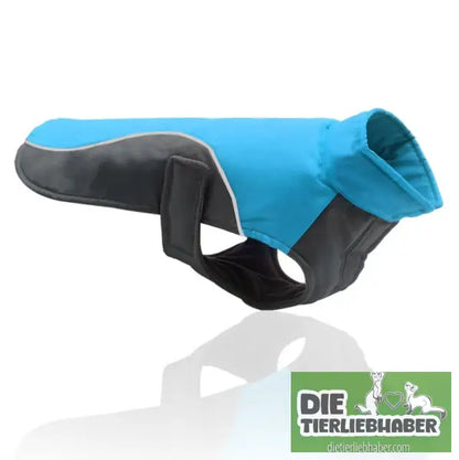 Wasserdichte reflektierende Jacke für große Hunde - Blue / 3XL - Hunde und Katzenkleidung