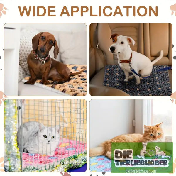 Weiche flauschige Haustiermatte - Haustier Zubehör
