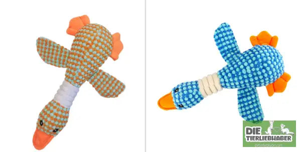 Welpenspielzeug mit Sound - Blue and orange - Kauspielzeug für Hunde