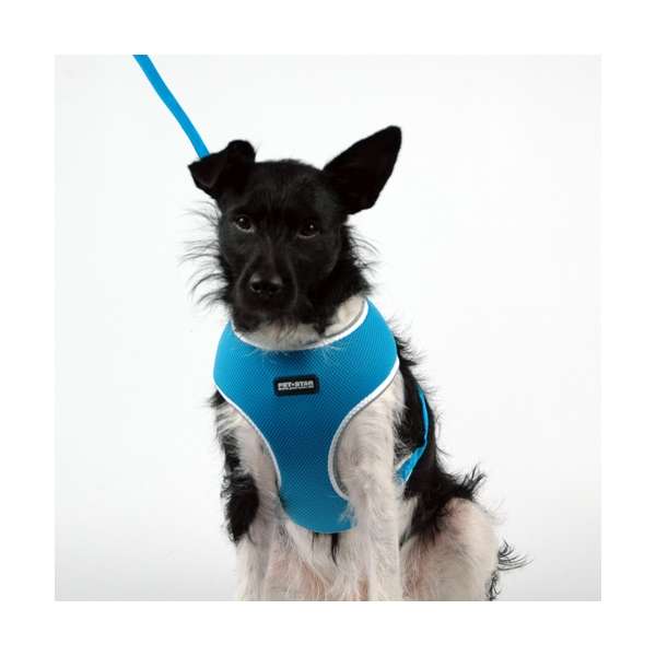 Pet-Star Softgeschirr für Hunde – Extra weich, verstellbar, Rot