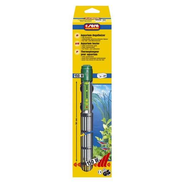 sera Regelheizer für Aquarien zur regulierbaren Erwärmung des Aquarienwassers 150W