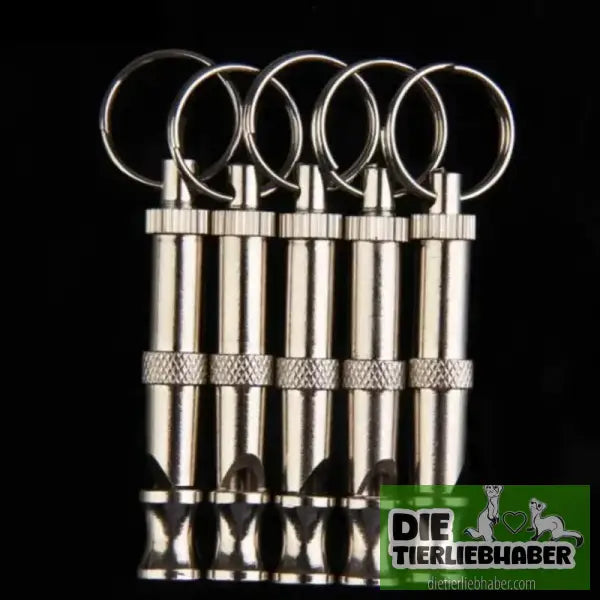 Zweiton-Ultraschall-Hundepfeife gegen Bellen - Silver - Training